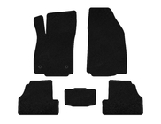 Chevrolet Trax 2012–2023 Tekstiiliset lattiamatot Premium (2012-2019, Musta) kuva 1