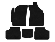 Daewoo Matiz 2009–2015 Premium-tekstiilimatot (Musta) kuva 2