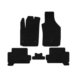 Premium-tekstiilimatot matkustamoon (500, Electric, musta) Fiat 500/500L 2013–2022 kuva 1