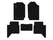 Ford Ranger 2011–2022 Premium-tekstiilimatot (Musta) kuva 1