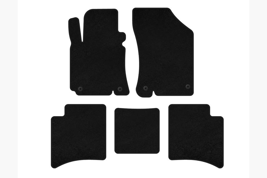 Geely MK Cross 2010–2016 Premium-tekstiilimatot (Musta) Image