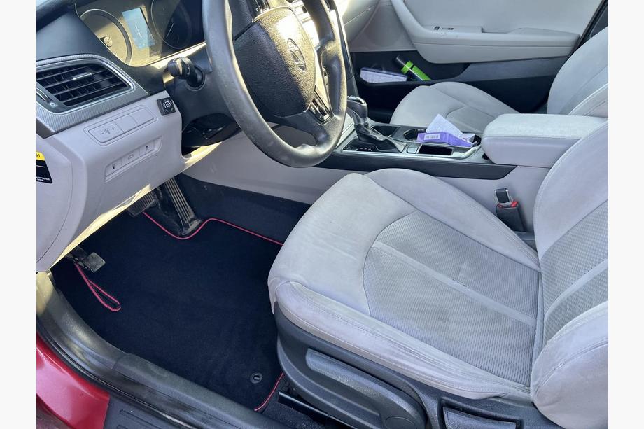 Hyundai Sonata LF 2014–2019 Premium-tekstiilimatot (Musta) Image