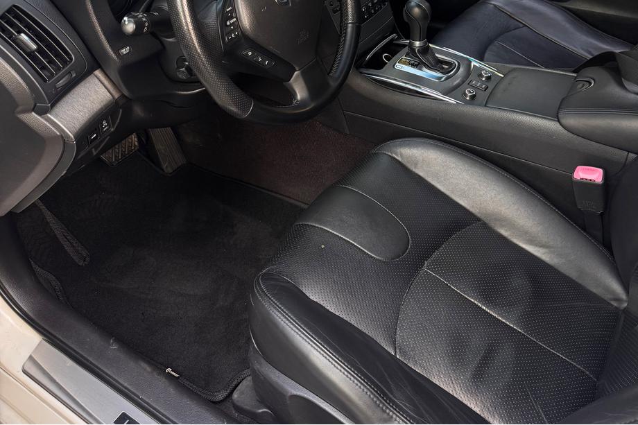 Infiniti G25/G35/37 (V36/CV36) 2006–2015 Premium-tekstiilimatot (G37 X, SD, Musta) Image