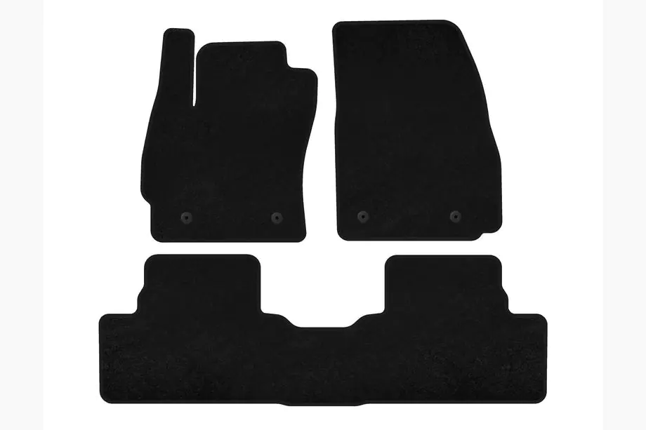 Mazda 5 2010–2018 Premium-tekstiilimatot (2 riviä, mustat) Kuva 1