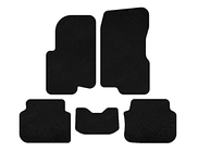 Smart 1998–2007 Tekstiilimatot Premium (2003-2007, Forfour, mustat) kuva 1