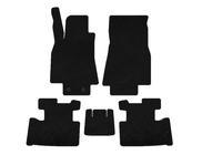 Mercedes A-class W169 2004–2012 Premium-tekstiilimattosarja (2004-2008, HB, 5-ovinen, musta) kuva 1