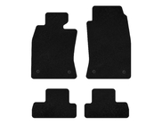 Mini Cooper R50/52/53 2000–2006 Premium-tekstiilimattosarja matkustamoon (R50, mustat) kuva 1