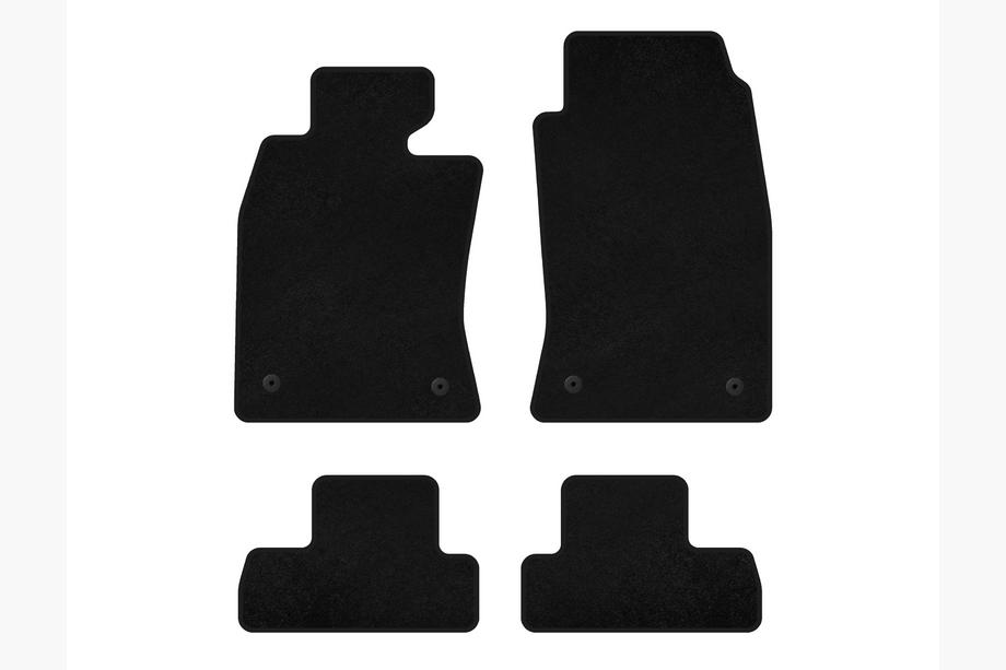 Mini Cooper R50/52/53 2000–2006 Premium-tekstiilimattosarja matkustamoon (R50, mustat) Image