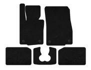Mini Cooper F55/56/57 2014–2023 Premium-tekstiilimatot (S F55, 5-ovinen, musta) kuva 1