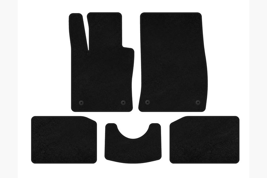 Mini Countryman R60 2010–2017 Premium-tekstiilimattosarja (SD-varustelu, musta) Image