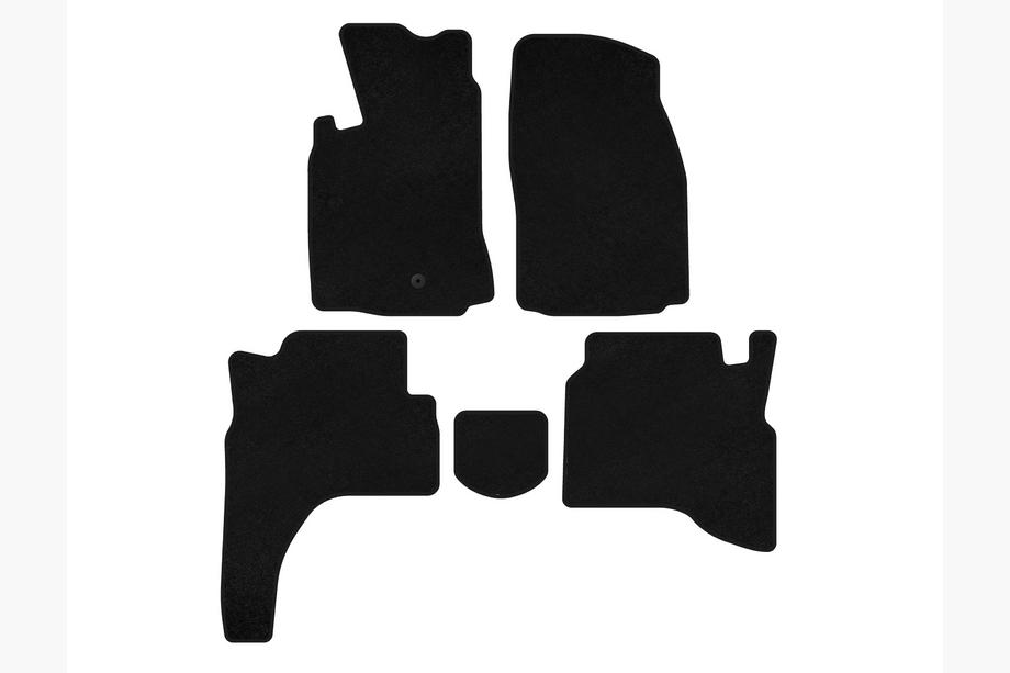 Mitsubishi Pajero Sport 1996–2007 Premium-tekstiilimatot (Musta) Image