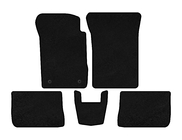 Renault Symbol 2008–2013 Premium-tekstiilimatot (SD, musta) kuva 1