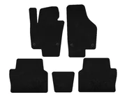 Seat Alhambra 2010– Premium-tekstiilimatot (2 riviä, mustat) kuva 1
