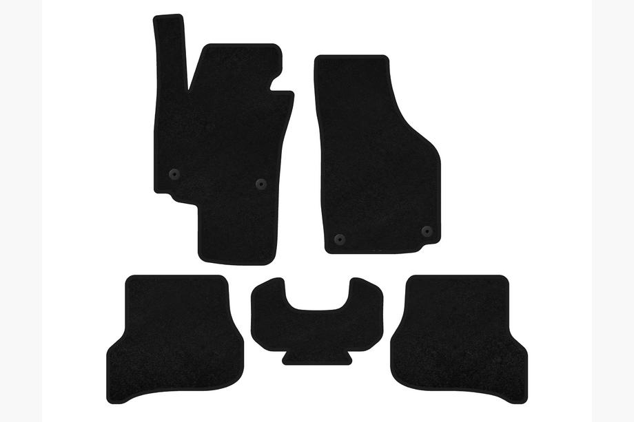 Seat Altea 2004–2015 Premium-tekstiilimatot (Musta) Image