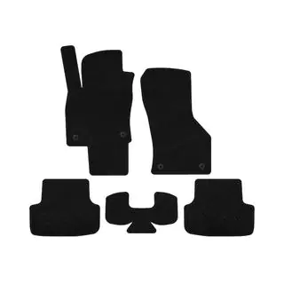 Premium-kangasmattosarja (musta) Seat Leon 2013–2020 kuva 1