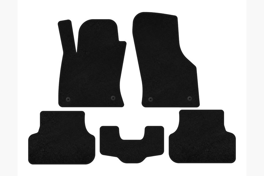 Seat Leon 2013–2020 Premium kangasmatot (2013-2016, SW, musta) Image
