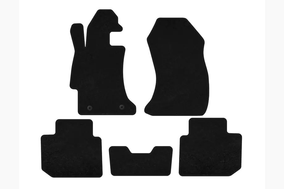 Subaru Impreza 2011–2016 Premium-tekstiilimatot (SD, musta) Image
