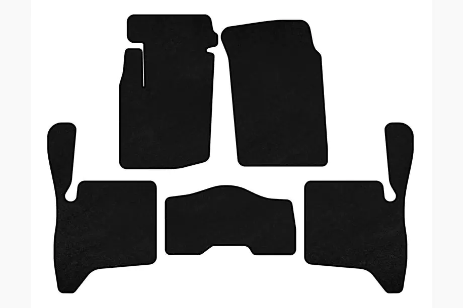 Suzuki Vitara 1998–2006 Premium-tekstiilimatot (3-ovinen, musta) Image
