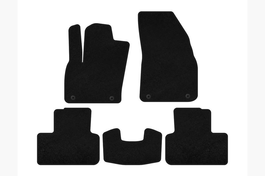 Volvo XC40 2018– Premium-tekstiilimatot (Musta) Image