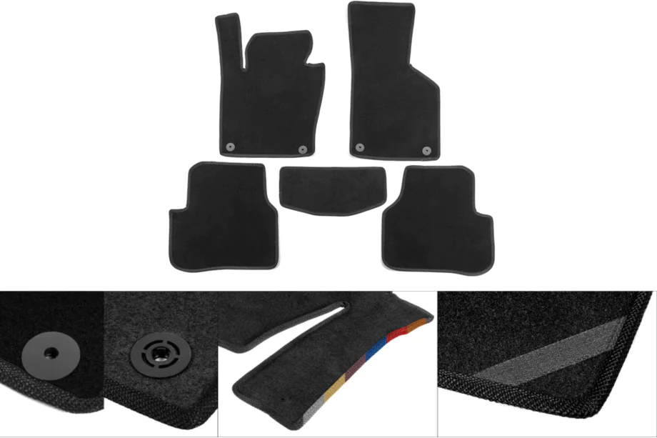 Fiat Ducato 2006–2025 Tekstiilimattosarja Classic (musta) Image