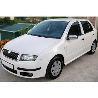 Kromiset peilinkuoret 2006↗ (2 kpl, ruostumaton teräs) Skoda Fabia 2000–2007 kuva 1