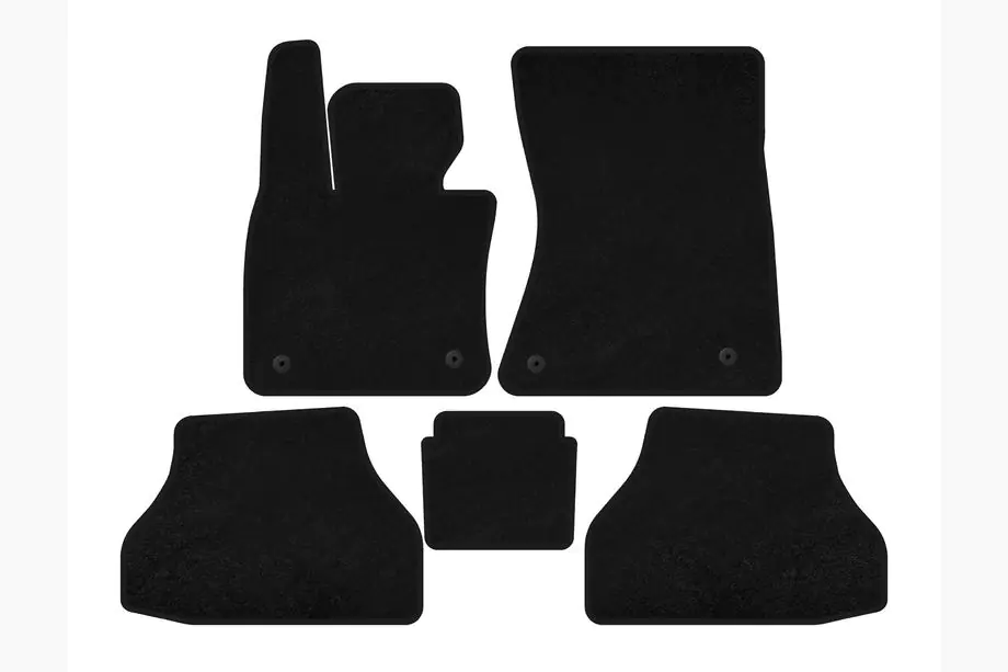 BMW X6 E71 2008–2014 Tekstiilimattosarja Classic V-2 (musta) Image