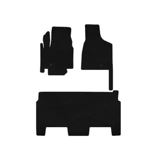Tekstiilimatot Classic (2008-2020, 2 riviä, 8-paikkainen/SXT-varustetaso, musta) kuva 1