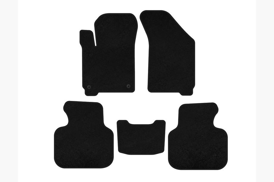 Dodge Journey 2008–2020 Classic tekstiilimatot (2008-2011, Musta) Image