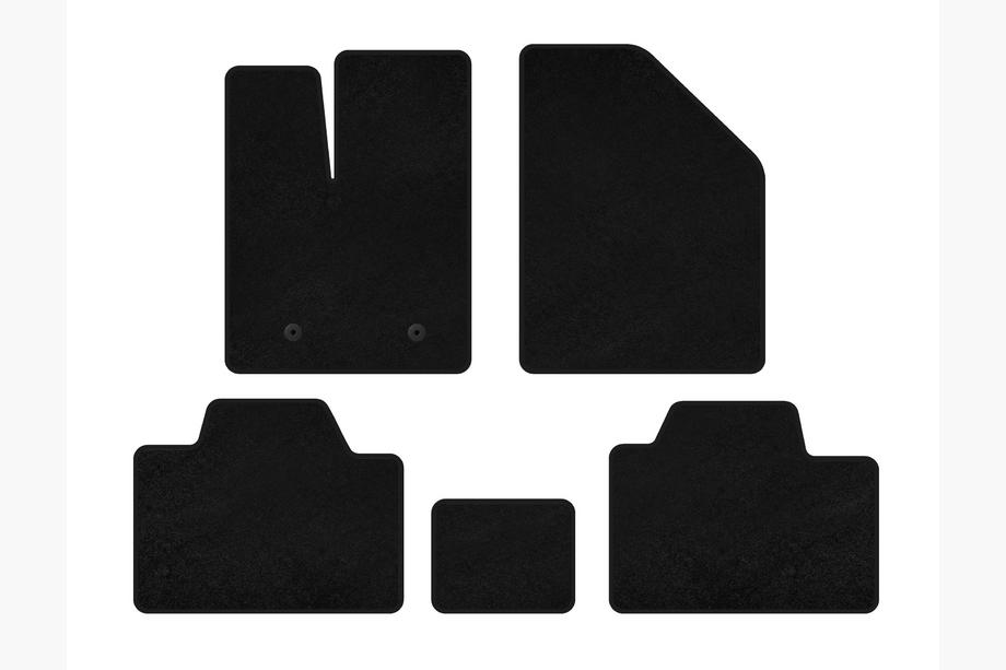 Ford Edge 2006–2014 Tekstiilimatot Classic (Musta) Image