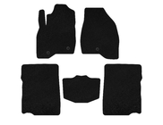 Ford Explorer 2011–2019 Tekstiilimatot Classic (2017-2019, 2. rivi, 7-paikkainen, Musta) kuva 1