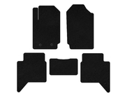 Ford Ranger 2011–2022 Tekstiilimatot Classic (Musta) kuva 1