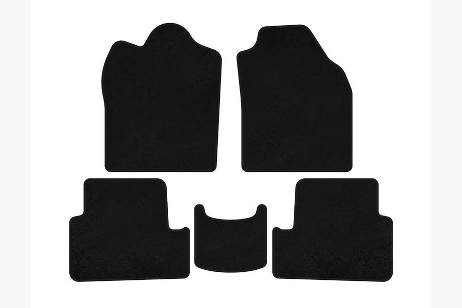 Ford Connect 2010–2013 Tekstiilimatot Classic (2009-2012, Musta) Kuva 2