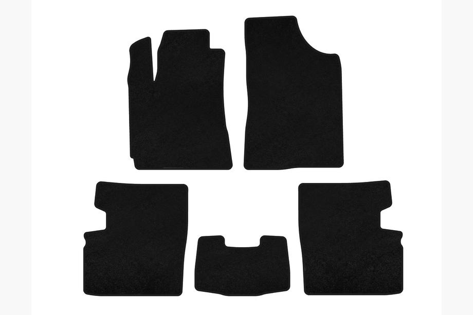 Geely Emgrand EC7 2009– Tekstiilimatot Classic (2009-2014, HB, 5-ovinen, Musta) Image
