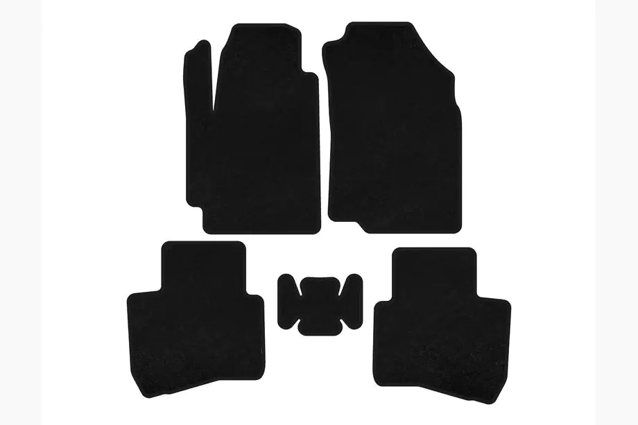 JAC S2 2014–2020 Tekstiilimatot Classic (Musta) Image