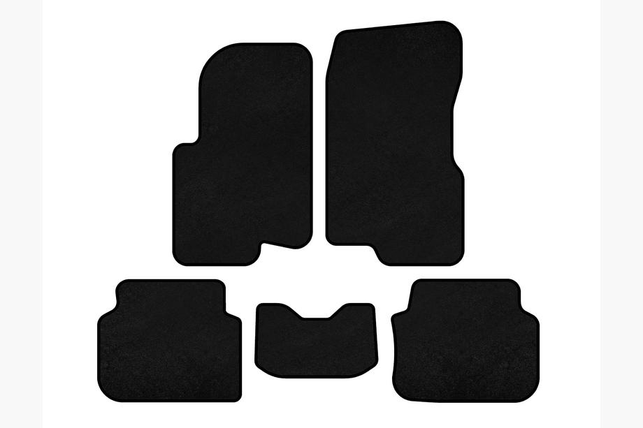 Smart 1998–2007 Tekstiilimatot Classic (2003-2007, Forfour, mustat) Image