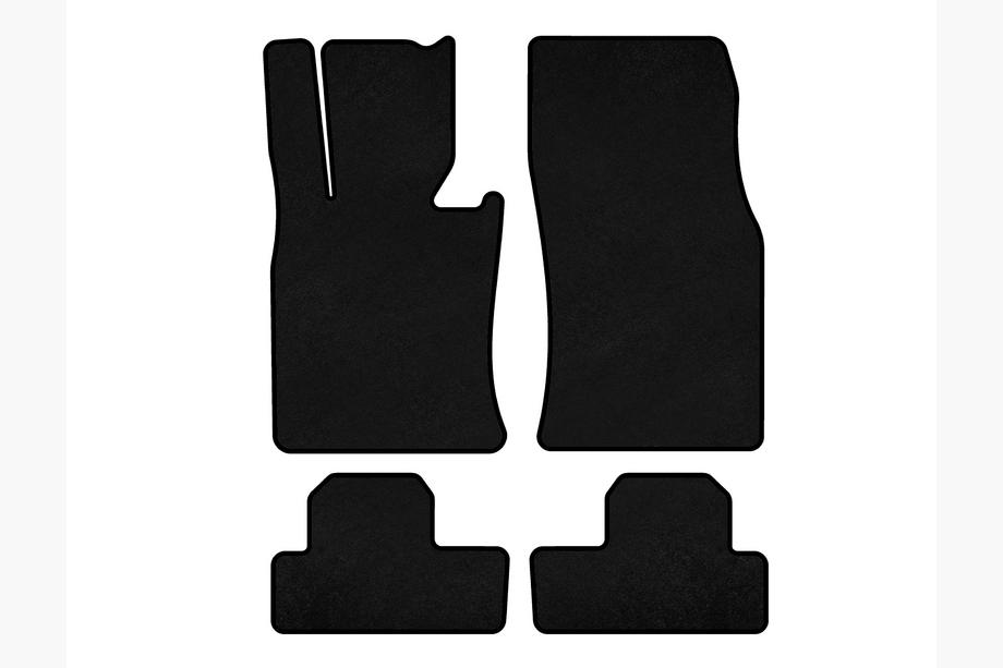 Mini Clubman R55/R56 2007–2014 Tekstiilimatot Classic (R56, musta) Image