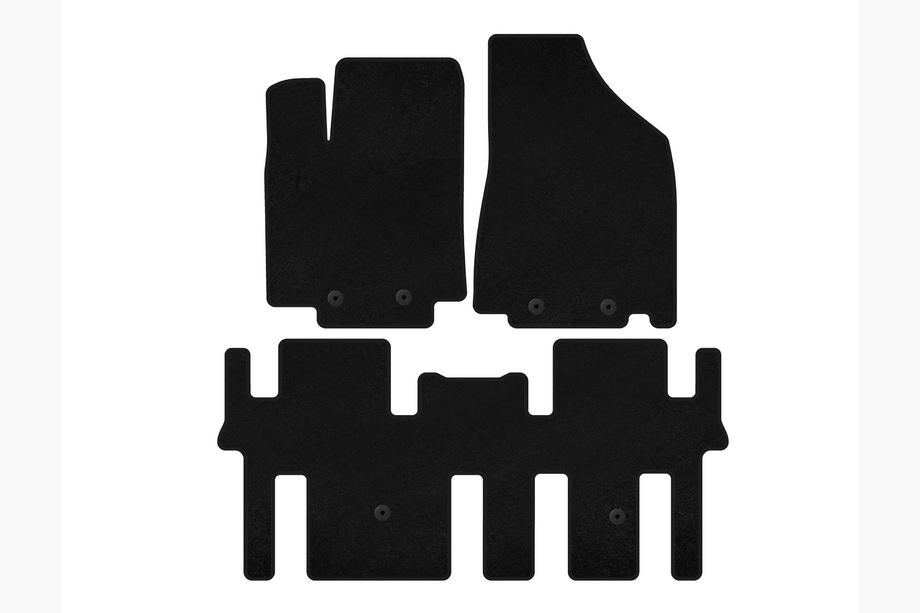 Nissan Pathfinder R52 2012–2021 Tekstiilimatot Classic (2 riviä, musta) Image