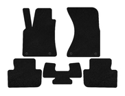 Porsche Macan 2014–2024 Tekstiilimattosarja Classic (2014-2018, Musta) kuva 1