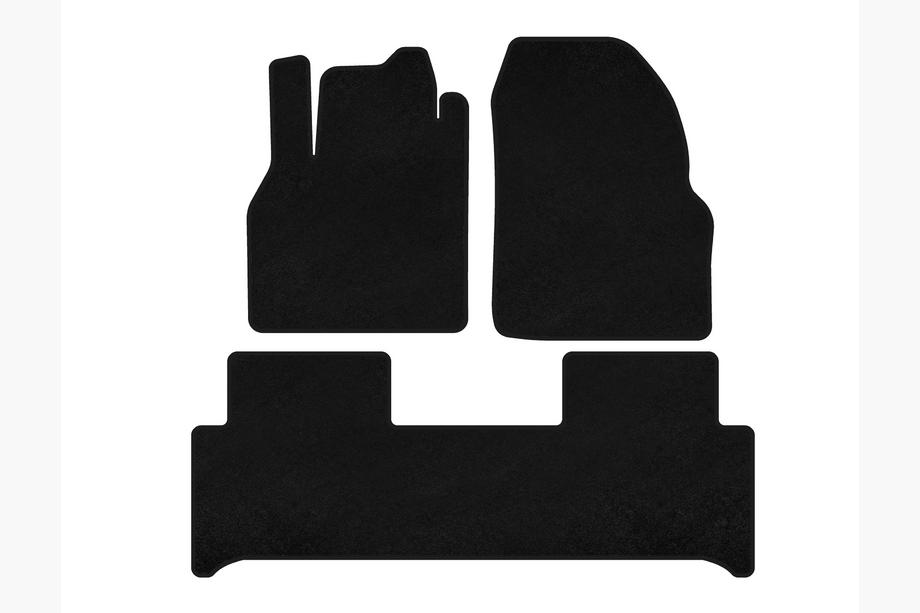 Renault Scenic/Grand 2003–2009 Tekstiilimatot Classic (Musta) Image