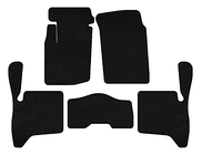 Suzuki Vitara 1998–2006 Tekstiilimatot Classic (3-ovinen, musta) kuva 1