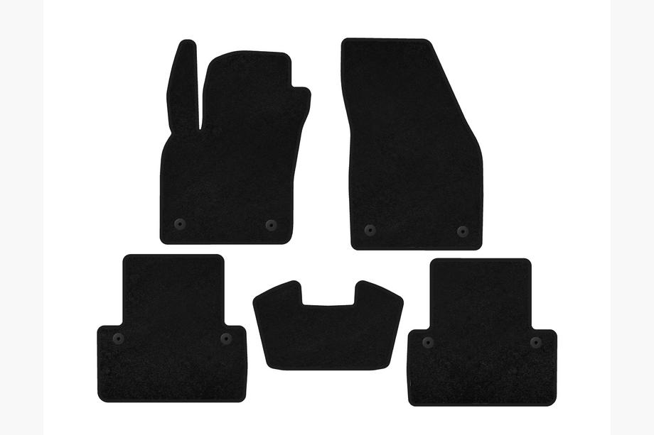 Volvo V50 2004–2012 Tekstiilimatot Classic (2007-2012, SW, Musta) Image