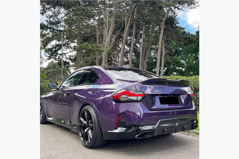 BMW 2-sarja G42 2021– Spoileri M4-Style V2 (Carbon) Kuva 2