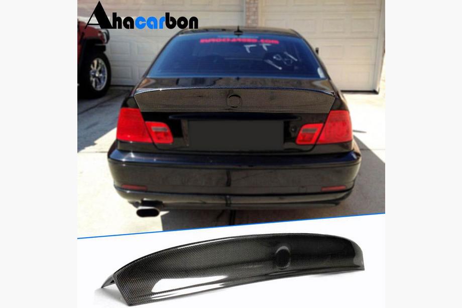 BMW 3-sarja E46 1998–2006 Takalipan spoileri Carbon V2 (Coupe) Image