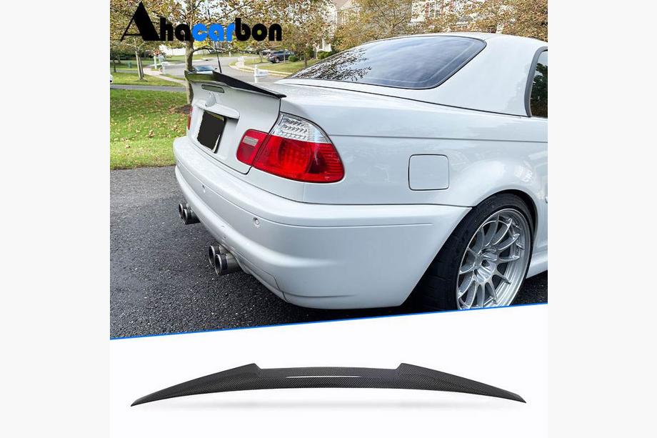 BMW 3-sarja E46 1998–2006 M4-Style-spoileri (Coupe-malliin, hiilikuitu) Image