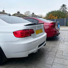 BMW 3-sarja E92/E93 2006–2013 M4-Style V1 -spoileri (E92, hiilikuitu) kuva 3
