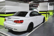 BMW 3-sarja E92/E93 2006–2013 M3-Style takaspoileri (E93, hiilikuitu) kuva 5