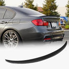 BMW 3-sarja F30/F31 2012–2019 Takaluukun spoileri Musta kiiltävä ABS (SD) kuva 1