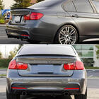 BMW 3-sarja F30/F31 2012–2019 Takaluukun spoileri Musta kiiltävä ABS (SD) kuva 2