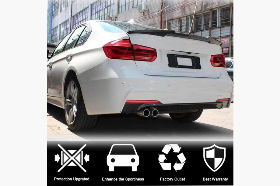 BMW 3-sarja F30/F31 2012–2019 M4-Style V1 spoileri (F30/F80, hiilikuitu) Kuva 2