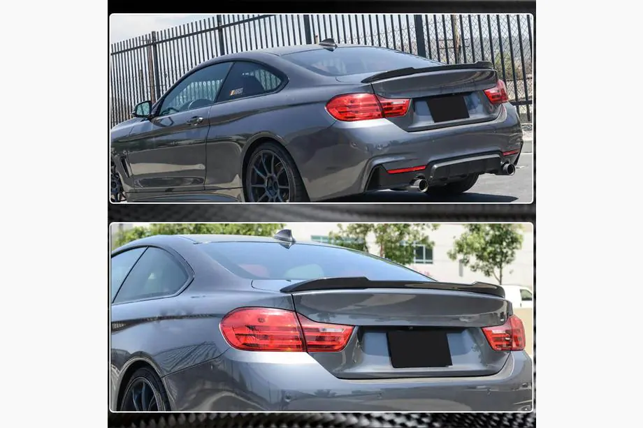 BMW 4-sarja F32/F33/F36 2012–2020 CS-Style -spoileri (F32, hiilikuitu) Kuva 4